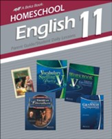 Abeka Homeschool English 11 Parent Guide/Student Daily  Lessons