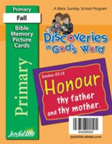 Discoveries in God's Word Primary (Grades 1-2) Mini Memory Verse Cards