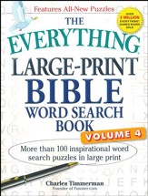 The Everything Large-Print Bible Word Search Book Vol 4