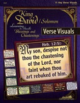 King David/Solomon: Learning to Handle Blessings and  Chastenings Adult Bible Study Key Verse Visuals