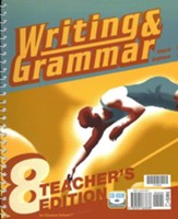 BJU Press Writing & Grammar Grade 8, Teacher's Edition