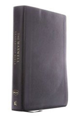 NKJV Comfort Print Maxwell Leadership Bible, Third Edition, Imitation Leather, Black