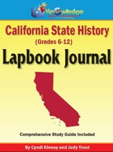 California State History Lapbook Journal - PDF Download [Download]