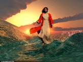 Jesus walks on water [Download]