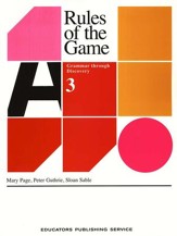 Rules Of The Game, Book #3 (Homeschool Edition)