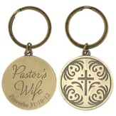 Pastor's Wife, Proverbs 31:10-12, Keyring