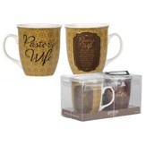 Pastor/Pastor's Wife Mugs, Set of 2