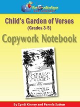 Child's Garden of Verses Copywork Notebook 3-5th - PDF Download [Download]