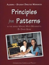Principles from Patterns: Algebra 1 Student Book
