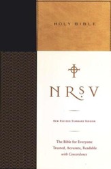 NRSV Standard Bible(without the  Apocrypha) (tan/black)  - Slightly Imperfect