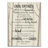 Lord's Prayer Wall Plaque