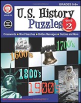 Mark Twain U.S. History Puzzles, Book 2 (Grades 5-8+)