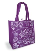 Every Good and Perfect Gift Eco Tote Bag, Purple