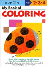 Kumon My Book of Coloring, Ages 2-4