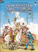 From Antietam to Gettysburg: A Civil War Coloring Book