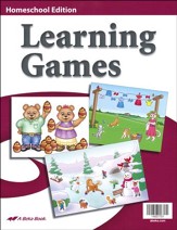 Abeka K4-K5 Homeschool Learning Games (10 Learning Games)