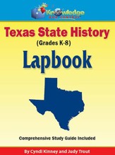 Texas State History Lapbook (Printed)