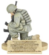 Soldier's Prayer Figure