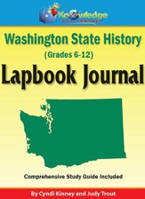 Washington State History Lapbook Journal (Printed)