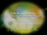 You Are God Alone (Not A God) - Lyric Video SD [Music Download]
