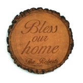 Personalized, Barky Magnet, Bless Our Home, Round