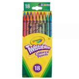 Crayola, Twistables Colored Pencils, 18 Pieces