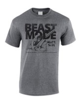 Beast Mode Shirt, Gray, Large