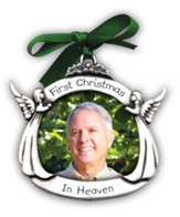 First Christmas In Heaven, Memorial Photo Ornament