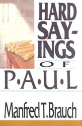 Hard Sayings of Paul