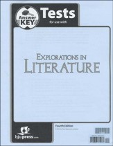 BJU Press Explorations in Literature (Grade 7) Test Answer Key, 4th Edition