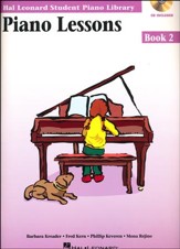 Piano Lessons-Book 2 (Book/Enhanced CD Pack)