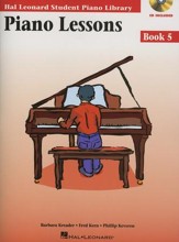 Piano Lessons-Book 5 (Book/Enhanced CD Pack)