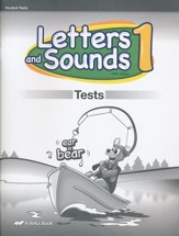 Abeka Letters and Sounds 1 Test Book (New Edition)