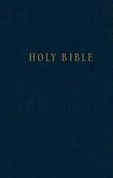 NLT Pew Bible, Blue Hardcover