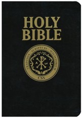 The Official Catholic Scripture Study International Bible, Largeprint, Bonded Leather, Black