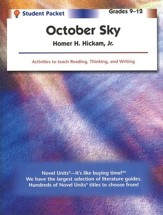 October Sky, Novel Units Student Packet, Grades 9-12