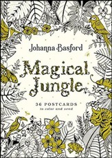 Magical Jungle: 36 Postcards to Color and Send
