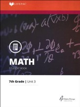 Grade 7 Math LIFEPAC 3: Decimals (Updated Edition)