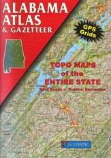 Delorme Atlas & Gazetteer Series: Alabama Edition