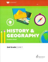 Grade 2 History & Geography LIFEPAC 1: Looking Back  (2017 Updated Edition)