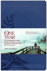 The One Year Experiencing God's Presence Devotional Leatherlike: 365 Daily Encounters to Bring You Closer to Him