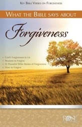 What the Bible Says about Forgiveness Pamphlet
