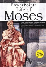 Life of Moses - PowerPoint CD-ROM