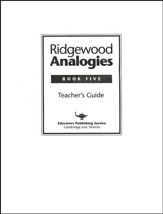 Ridgewood Analogies, Book 5 Guide
