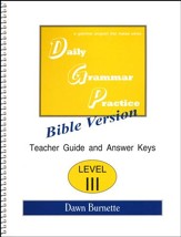 Daily Grammar Practice Bible Version Level 3 Teacher Guide