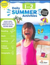 Daily Summer Activites, Moving From Grades 1 to 2 (2018 Revision)