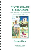 6th Grade Literature Lesson Plans