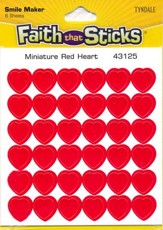 Stickers: Miniature Red Heart