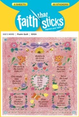 Stickers: Psalms Quilt