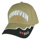 Forgiven Cap, 1 John 1:9, Camo
